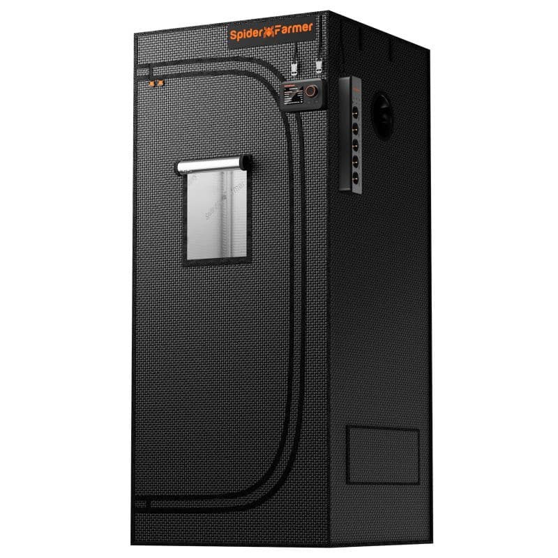 Upgraded Spider Farmer® 2’x2’x5′ 70x70x160cm Indoor Grow Tent 1680D Hydroponic Plant Room for Optimal Plant Growth & Climate Control Grow Box