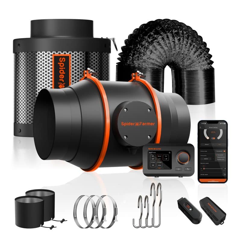 6 inch inline fan kits GGS controller-2509