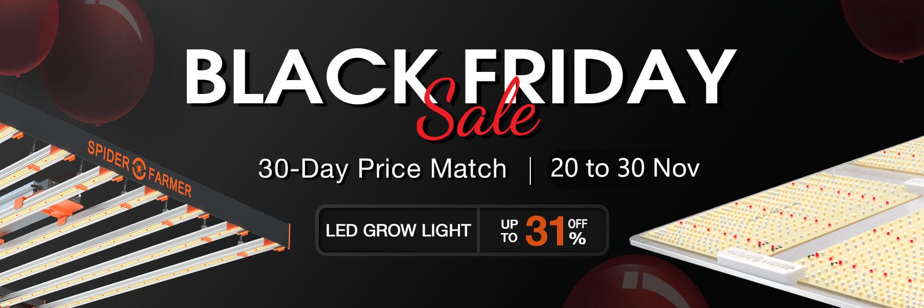 black friday led grow lights