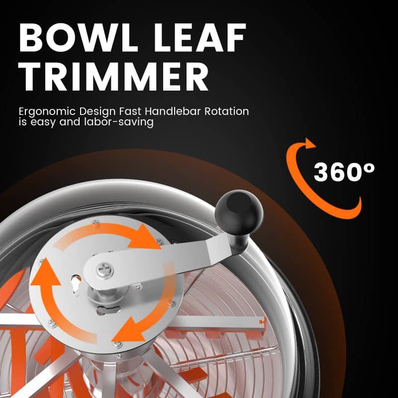 16″ Bud Leaf Bowl Trimmer