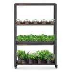 Spider Farmer® 3 Tiers Metal Plant Stand with Plant Trays