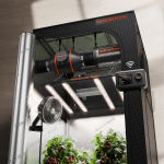 [SALE] Spider Farmer Budget-Friendly Complete Grow Tent Kit | Remote Control, WiFi & Bluetooth App Control | G3000 300W LED Light | 90x90x180cm Tent | 4-inch Ventilation System | GGS Controller | Clip Fan | Automated Lighting, Ventilation, Circulation & Environmental Sensors