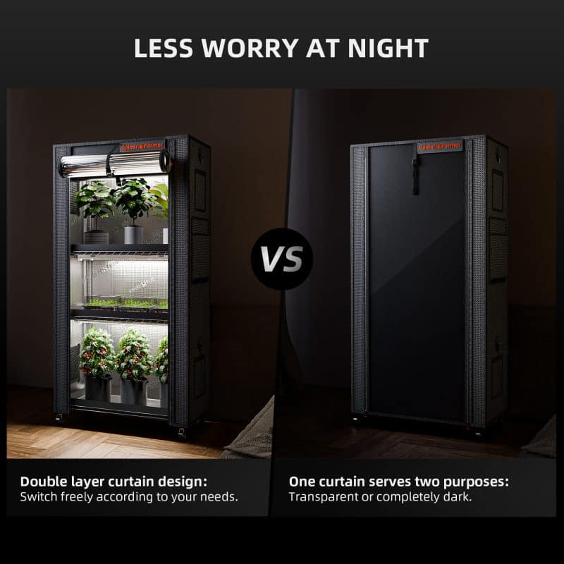 Spider Farmer 4 Tier Plant Stand With Led Grow Kit-Comparison chart 1