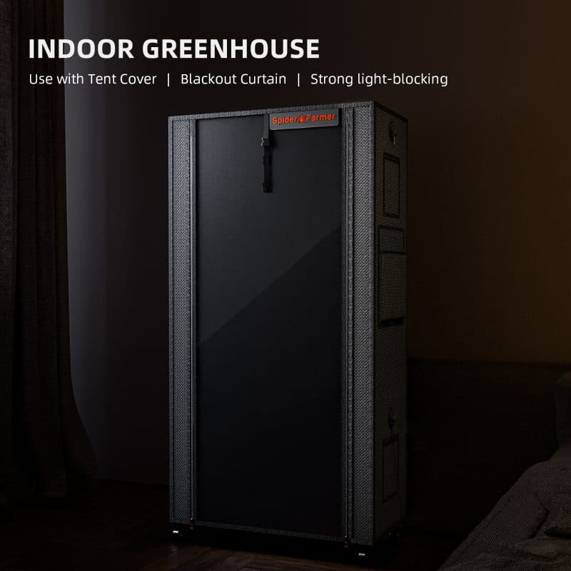 Spider Farmer 4 Tier Plant Stand With Led Grow Kit-Scene diagram 2