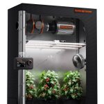 Spider Farmer Complete Grow Tent Kits I WiFi & Bluetooth App Control | SE4500 320W LED Light I 70 x 140 x 200 cm Tent | 4-inch Ventilation System GGS Controller | Clip Fan | Automated Lighting, Ventilation, Circulation & Environmental Sensors