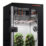 Spider Farmer Complete Grow Tent Kits I WiFi & Bluetooth App Control | SE3000 300W LED Light I 70 x 70 x 160 cm Tent | 4-inch Ventilation System GGS Controller | Clip Fan | Automated Lighting, Ventilation, Circulation & Environmental Sensors